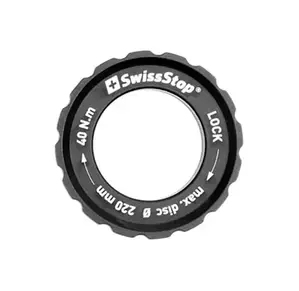 Finale Uitverkoop Swissstop Centerlock Lockring 220mm Max