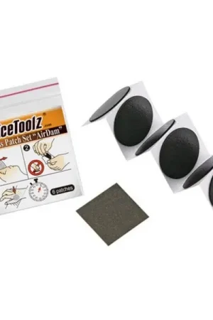 Zelfklevende bandenplakkers “AirDam” IceToolz – 6 stuks Express Levering